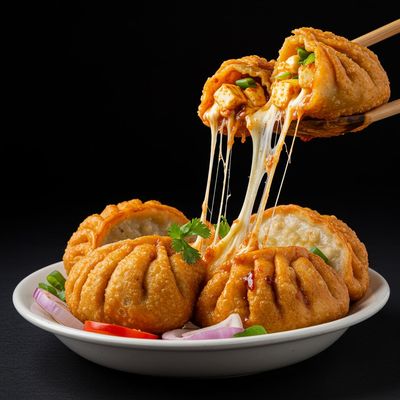 Paneer Cheese Fire Momos